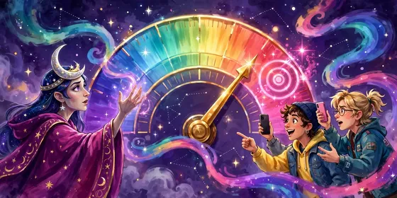 Friends playing Spectrum, debating where a clue lands on the dial